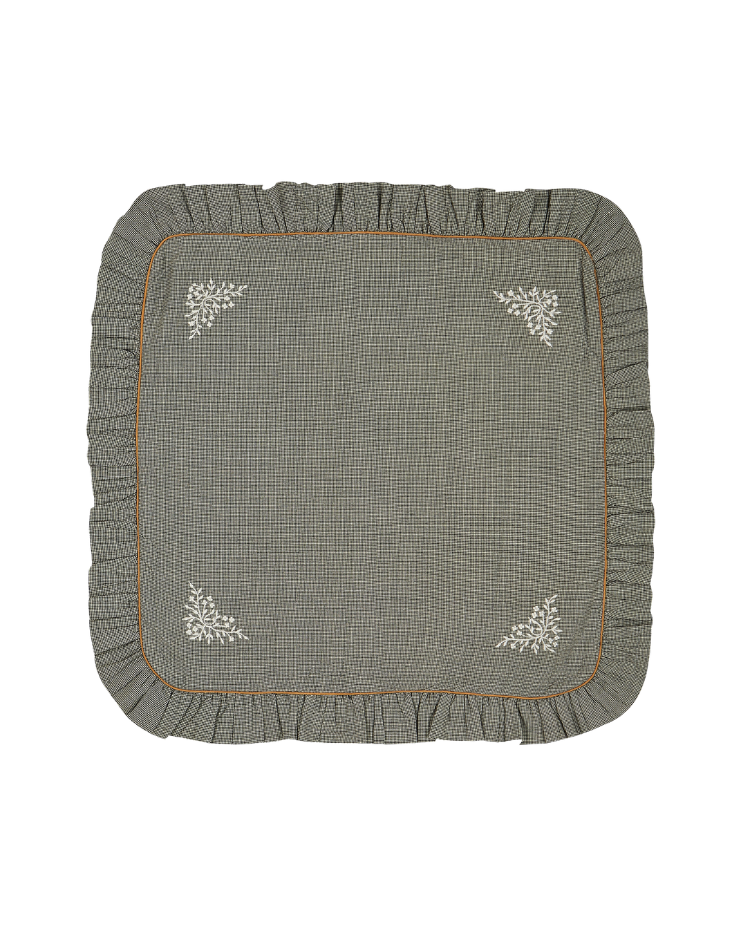 Housse de coussin mini carreau