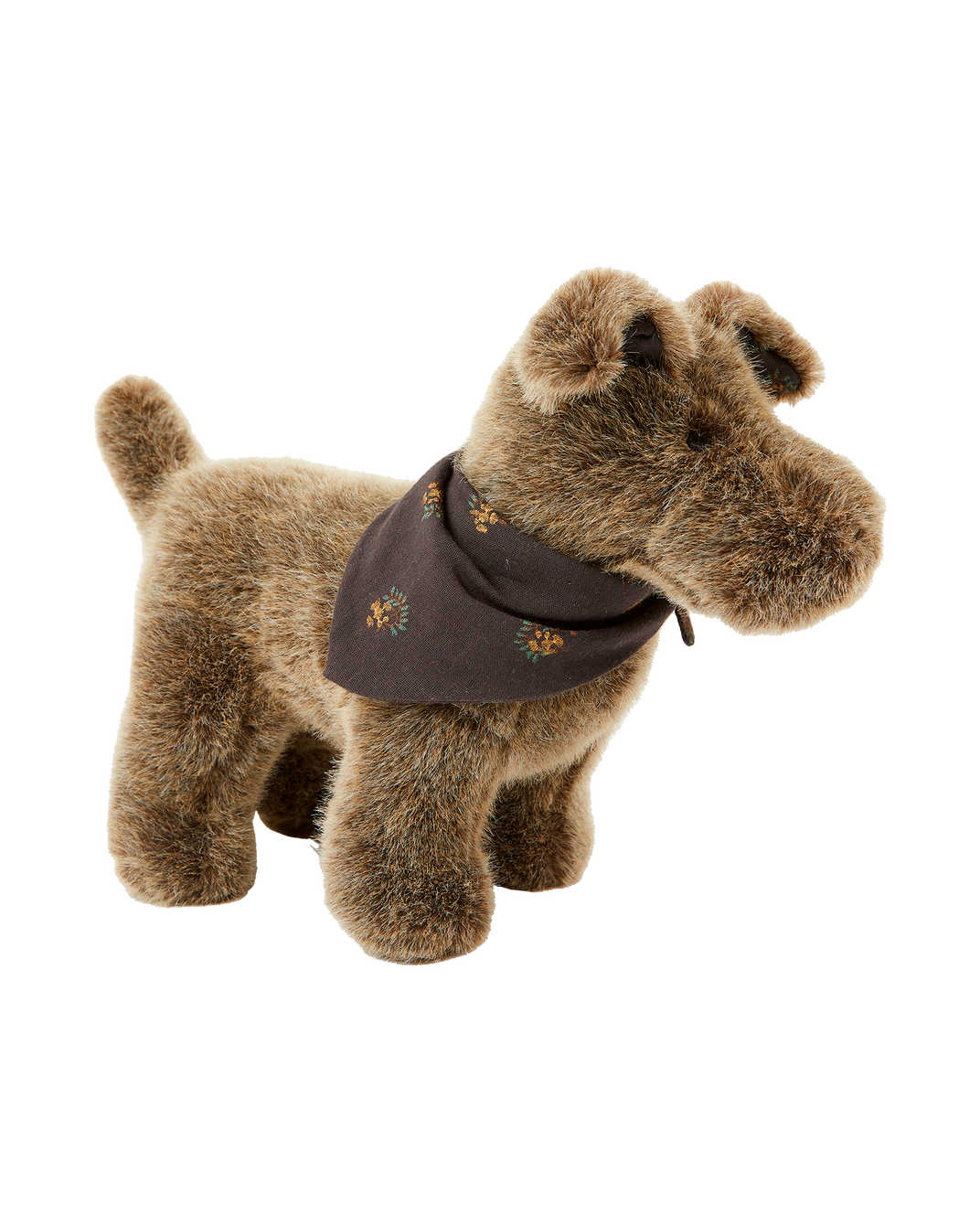 Peluche chien Coco Pamplemousse x Emile et ida