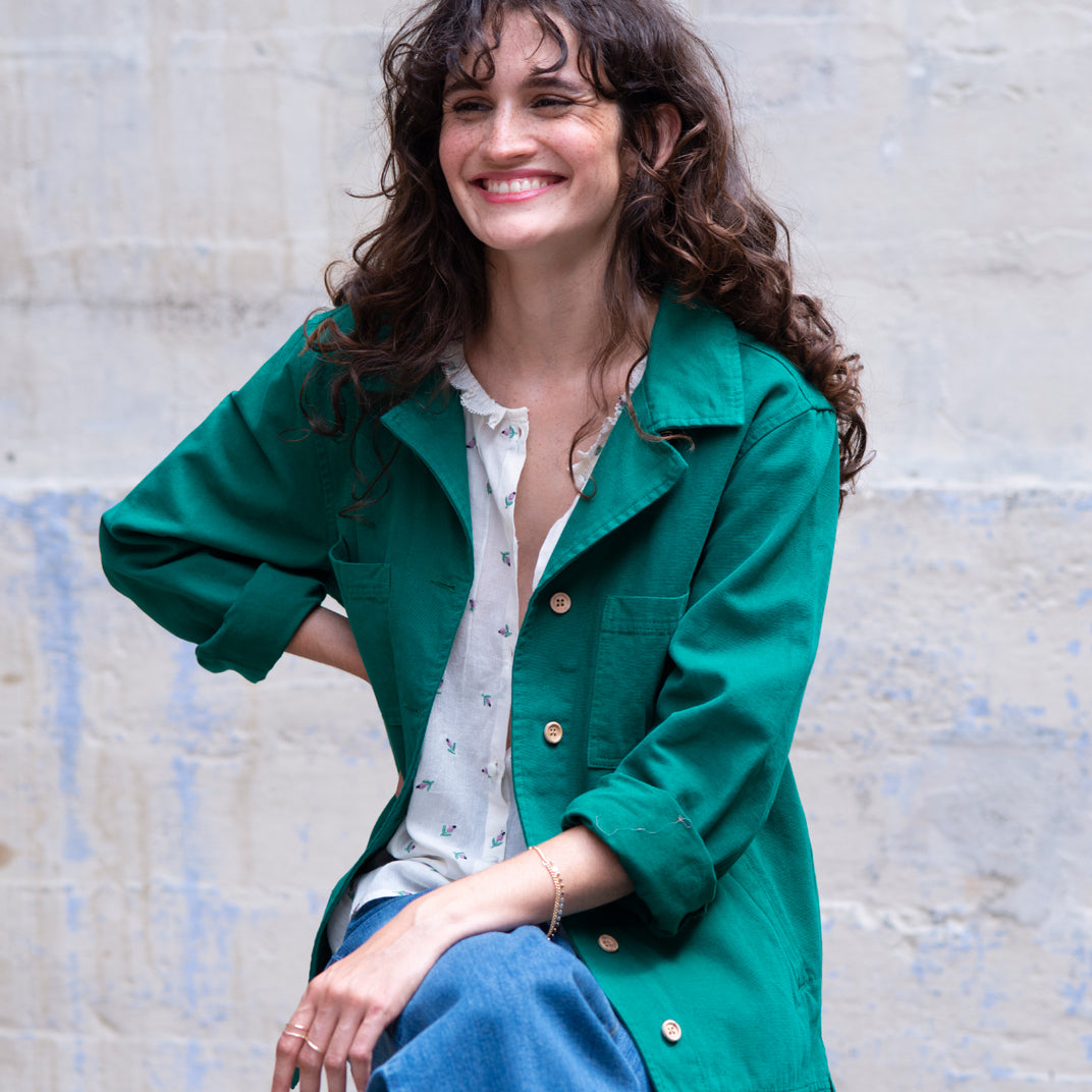 Veste shop femme coton