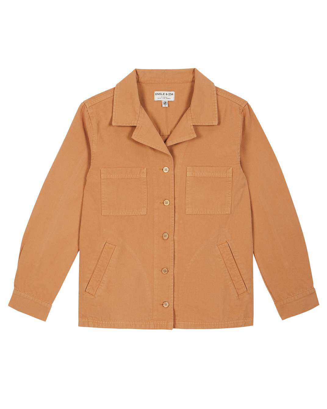 Veste toile de coton blé