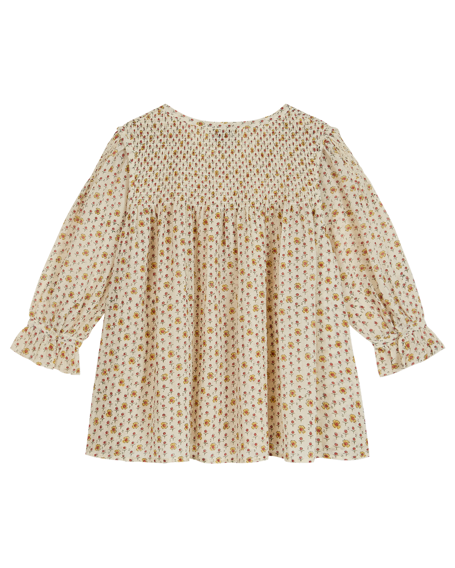 Blouse voile de coton écru daisy