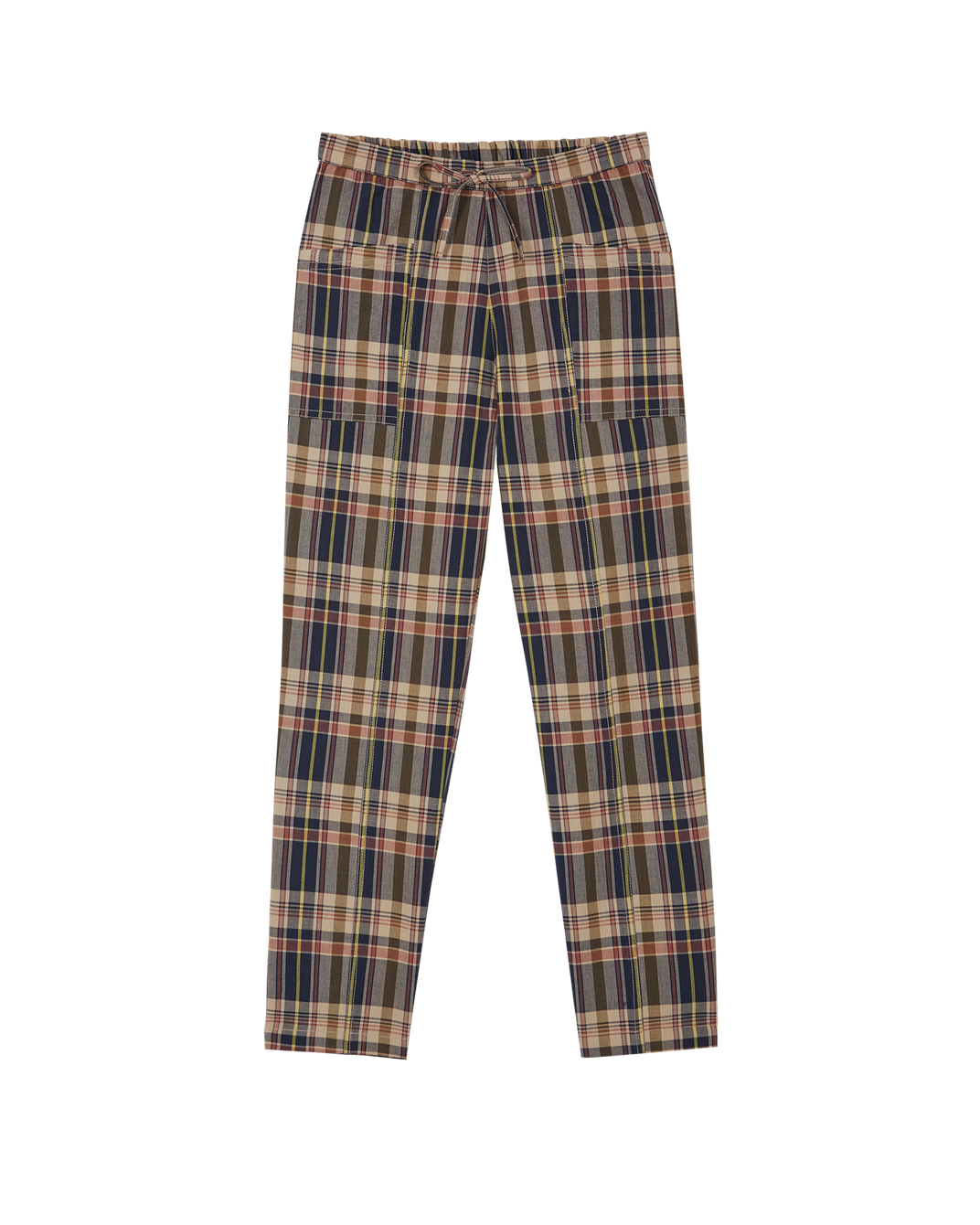 Pantalon coton madras