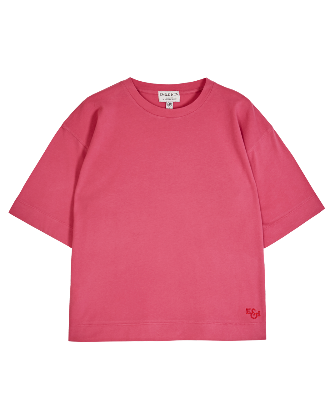 T Shirt Femme Coton Bio Made In France Ida Vert - La Gentle Factory