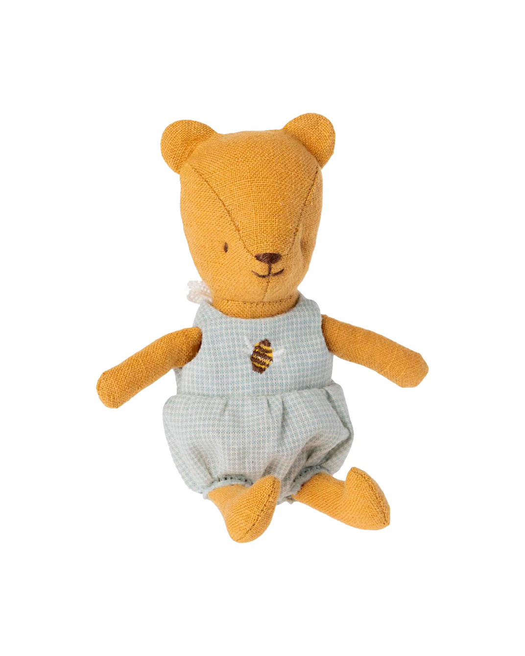 Ourson lin caramel Teddy baby