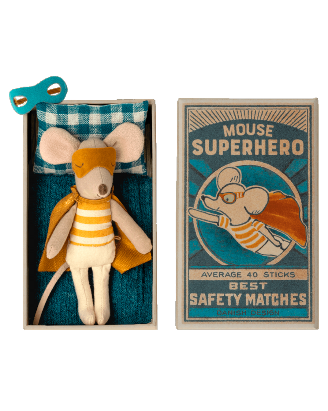 Petit frère super héros 10 cm - Maileg