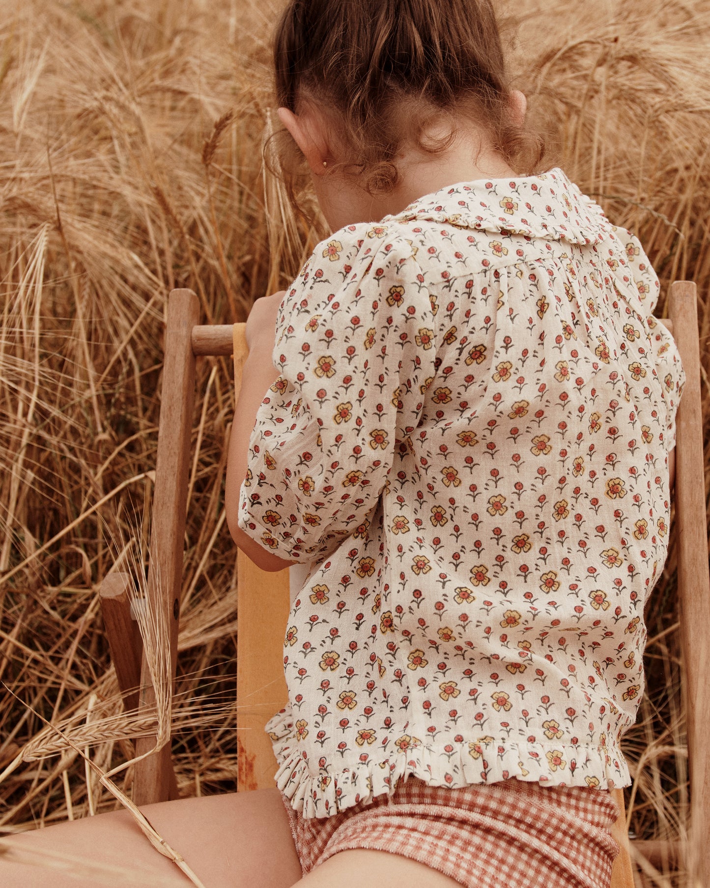 Blouse coton écru Daisy