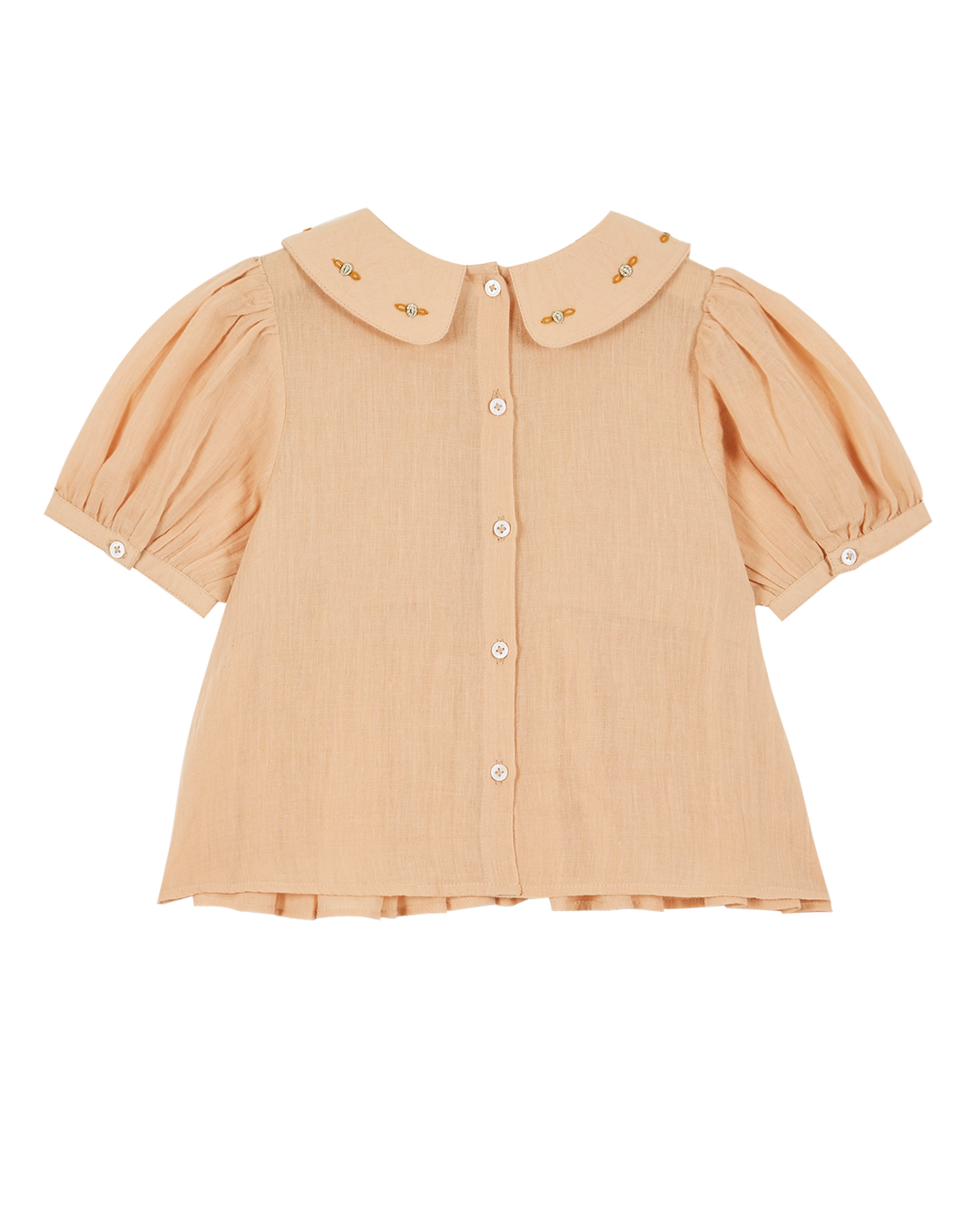 Beige cotton blouse