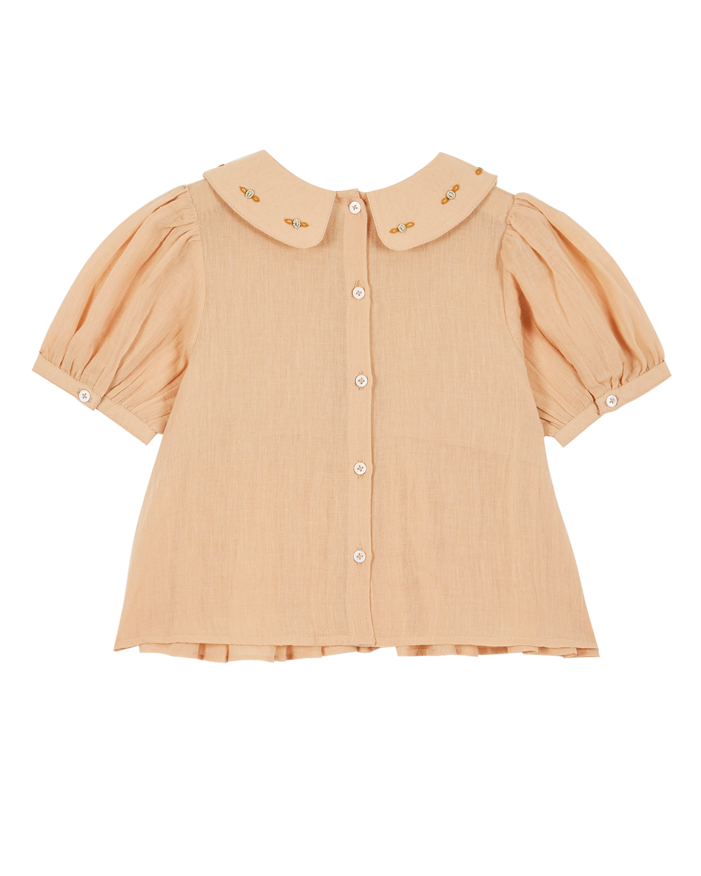 Beige cotton blouse