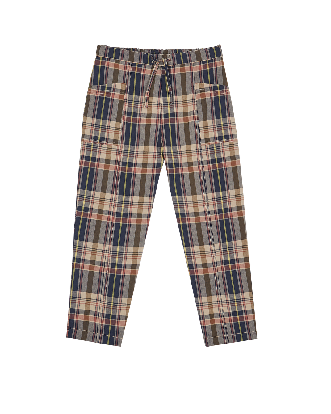 Children's cotton madras pants
