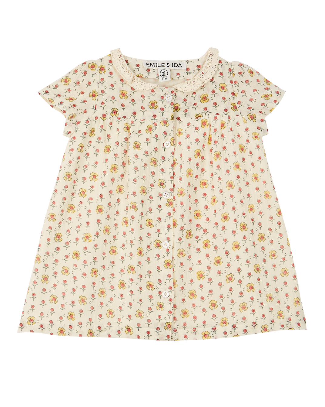 Robe - coton écru Daisy