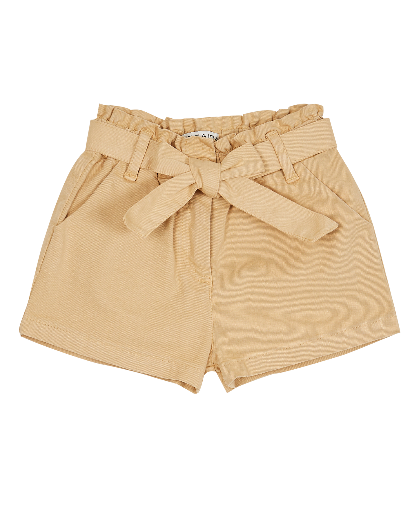 Wheat cotton shorts