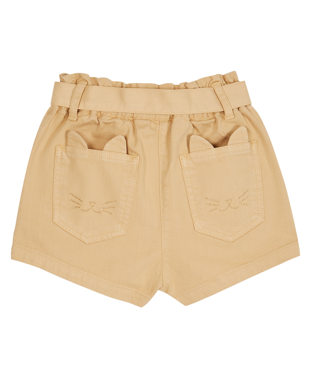 Wheat cotton shorts