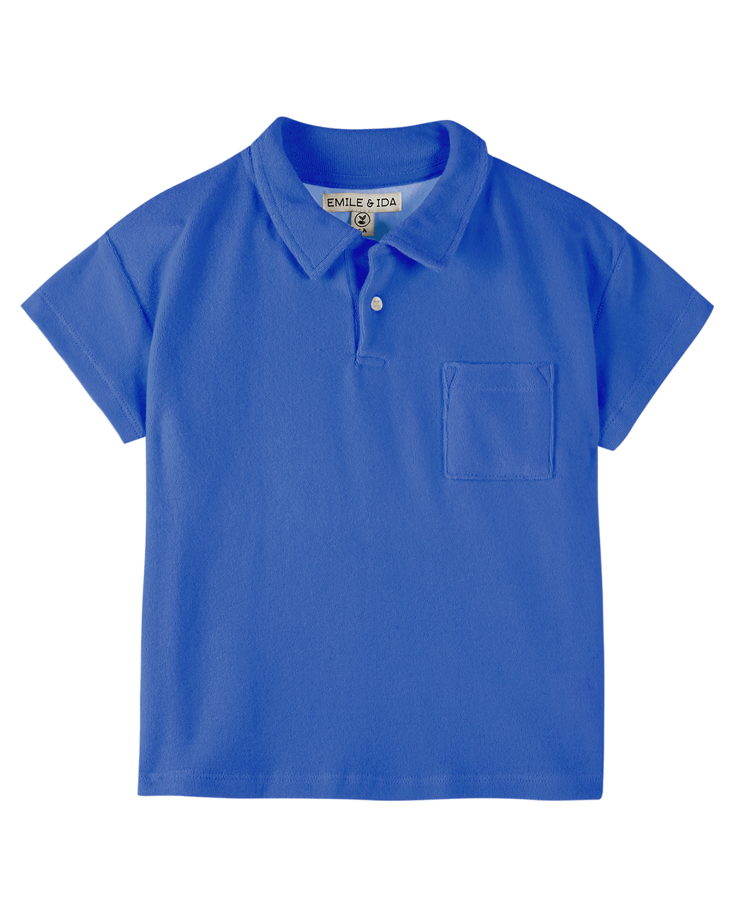 Polo enfant éponge céleste