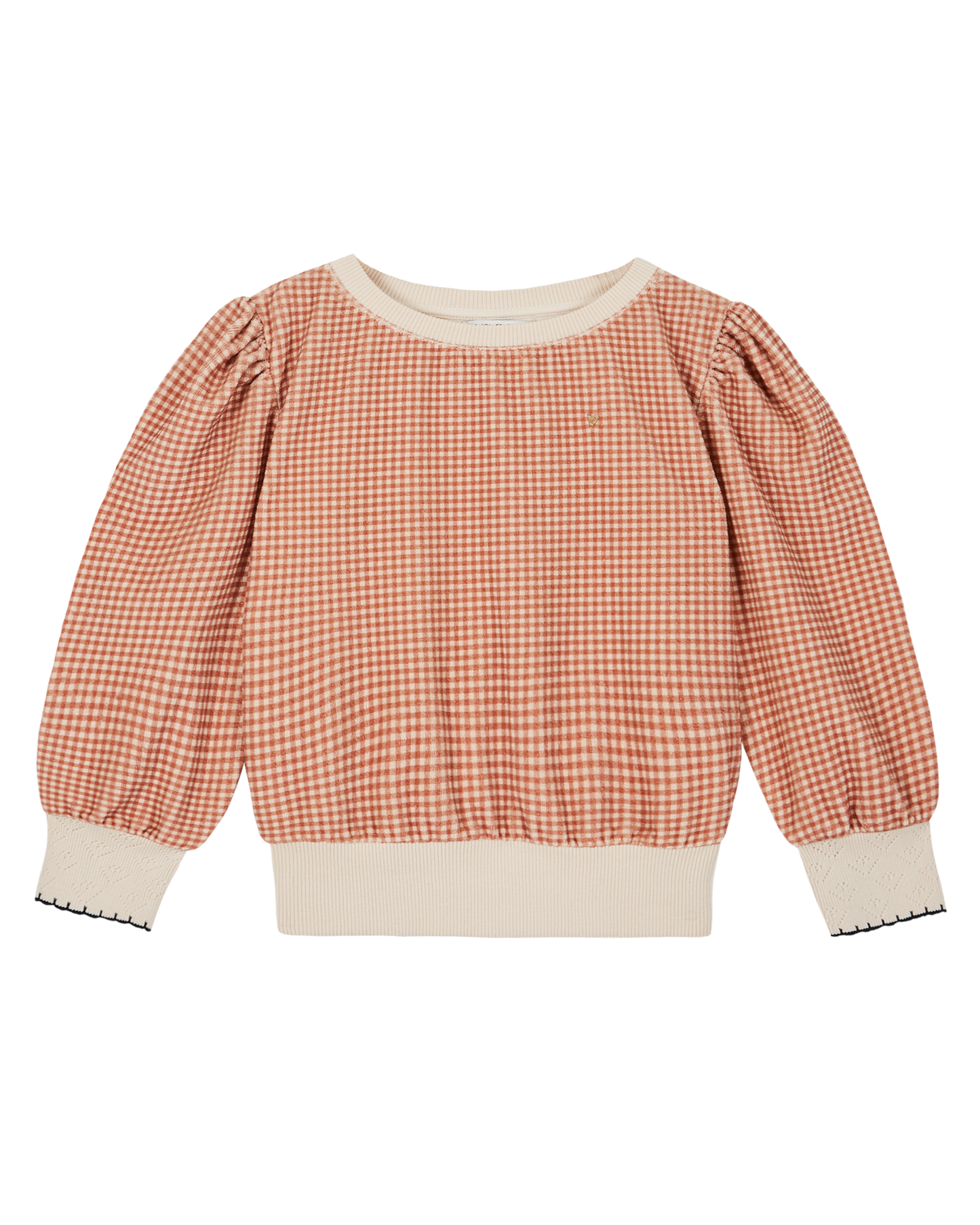 Sweatshirt éponge vichy Cayenne