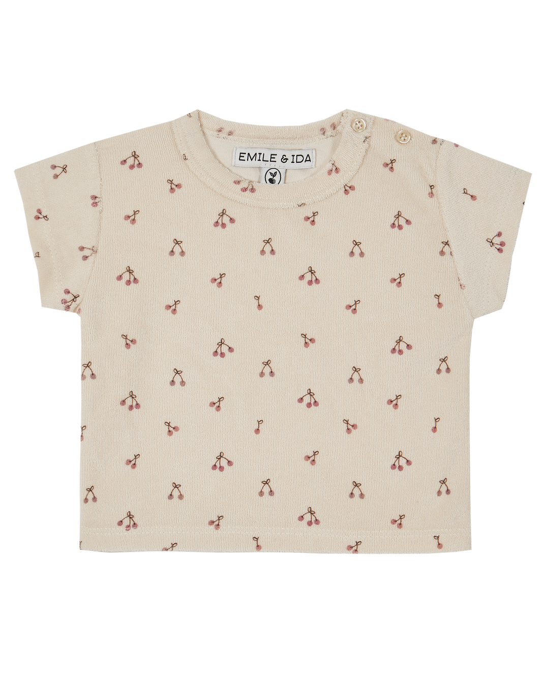 T-shirt - éponge griotte violet