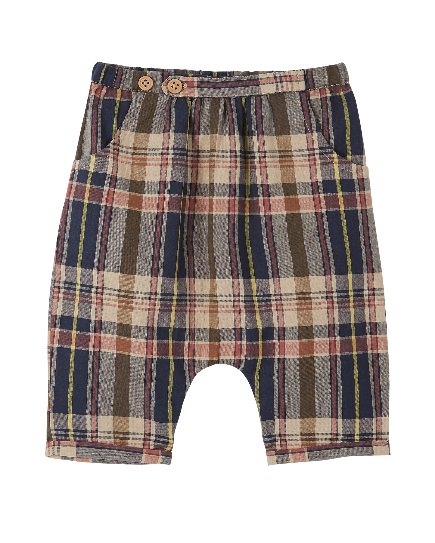 Pantalon coton madras