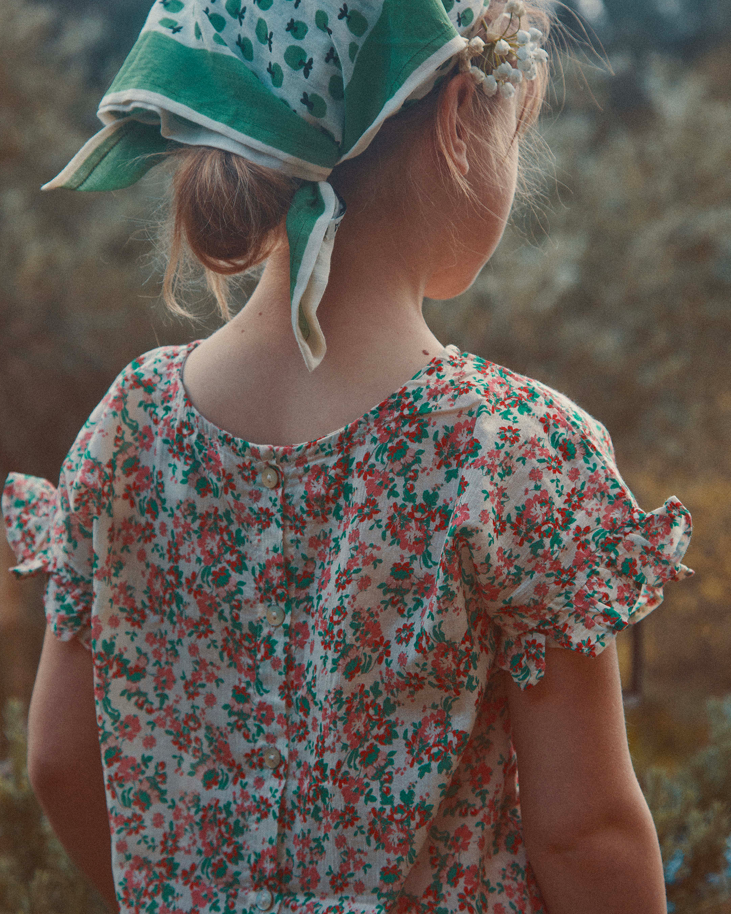 Blouse crépon rosae