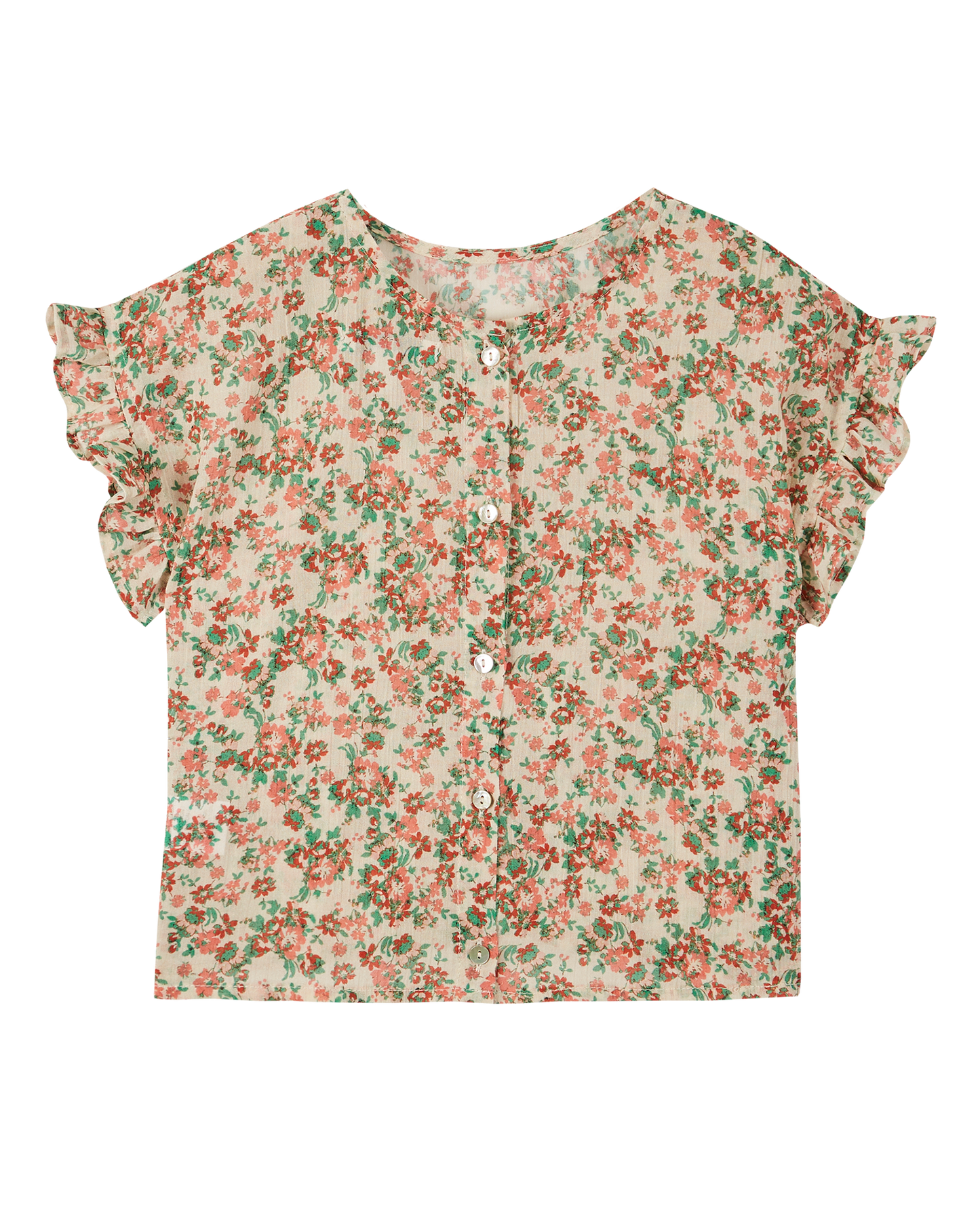 Blouse crépon rosae