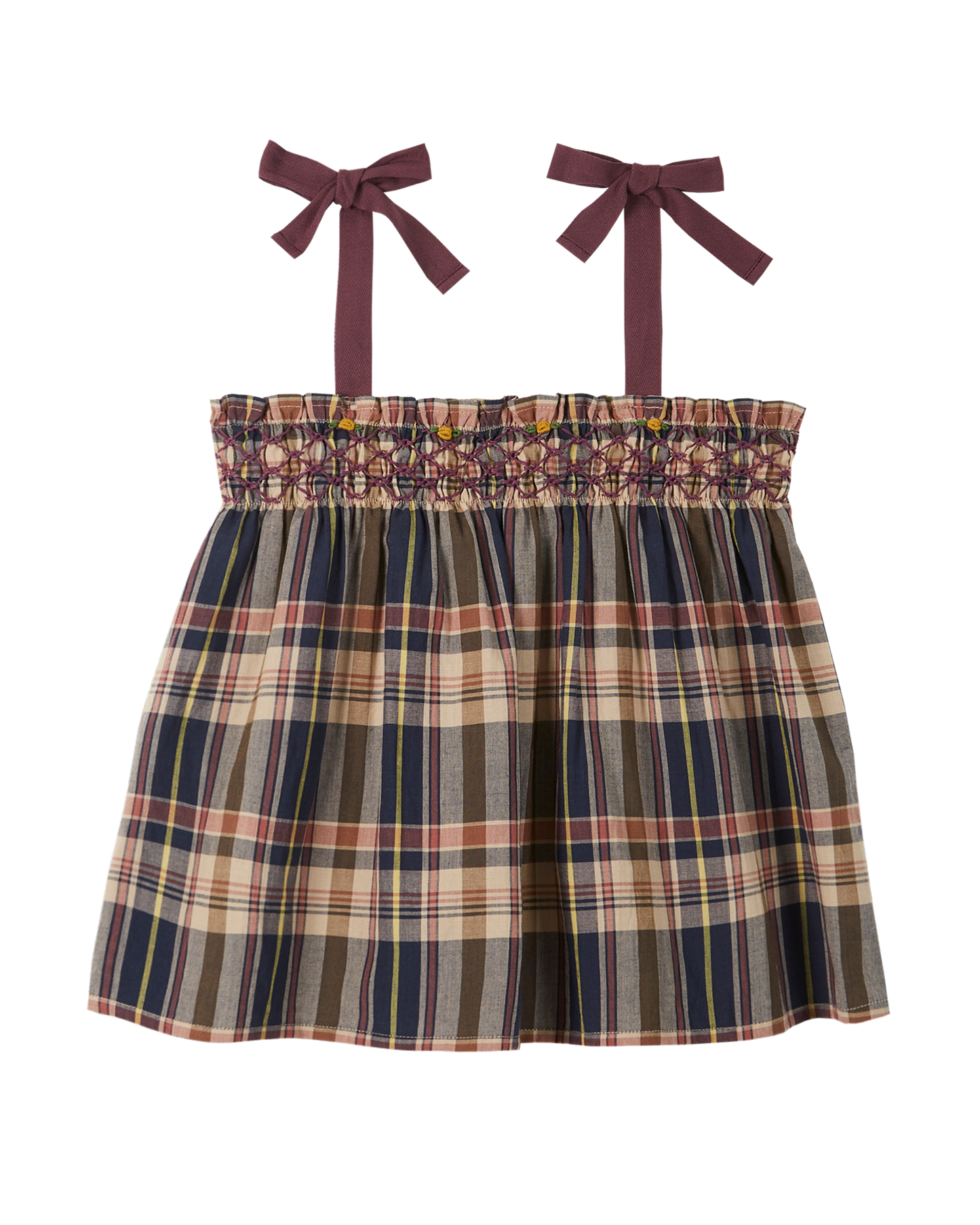 Top coton madras
