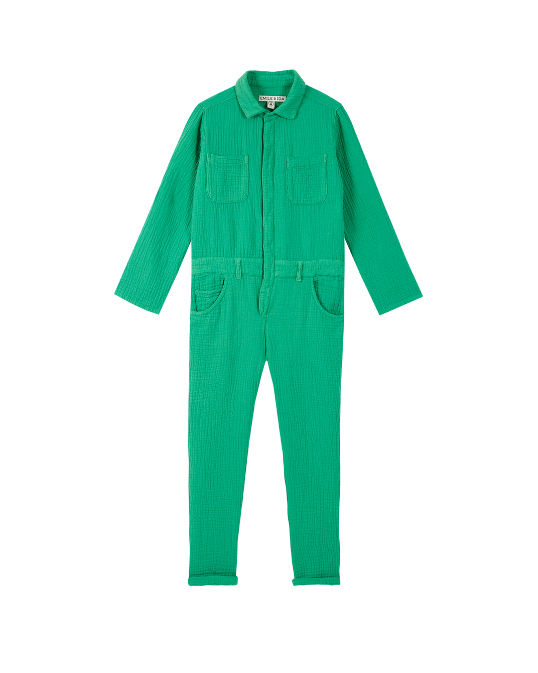 Garden cotton gauze jumpsuit
