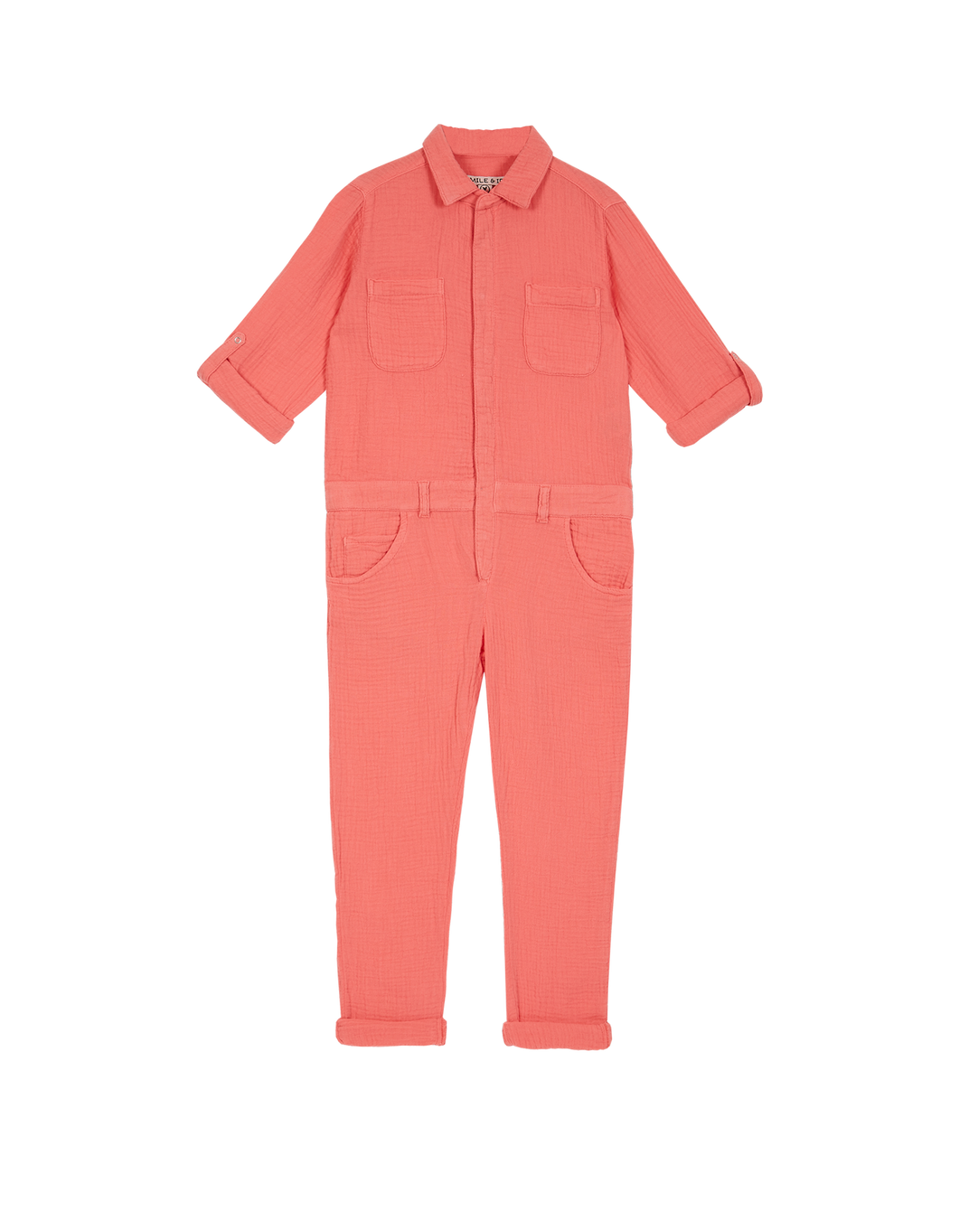 Sushi cotton gauze jumpsuit