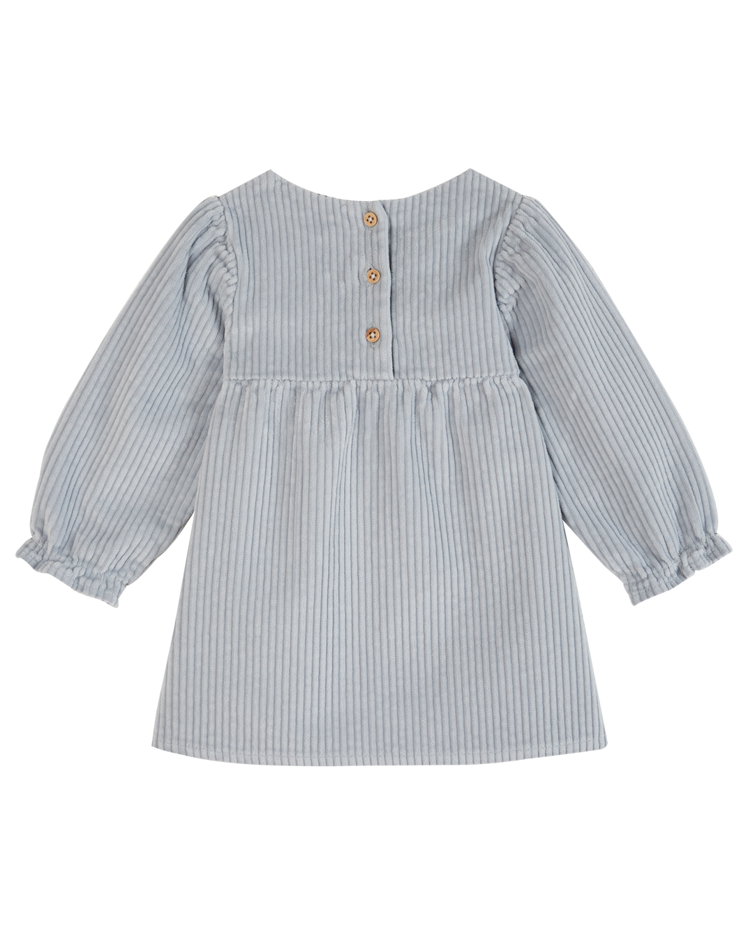 Robe velours ciel