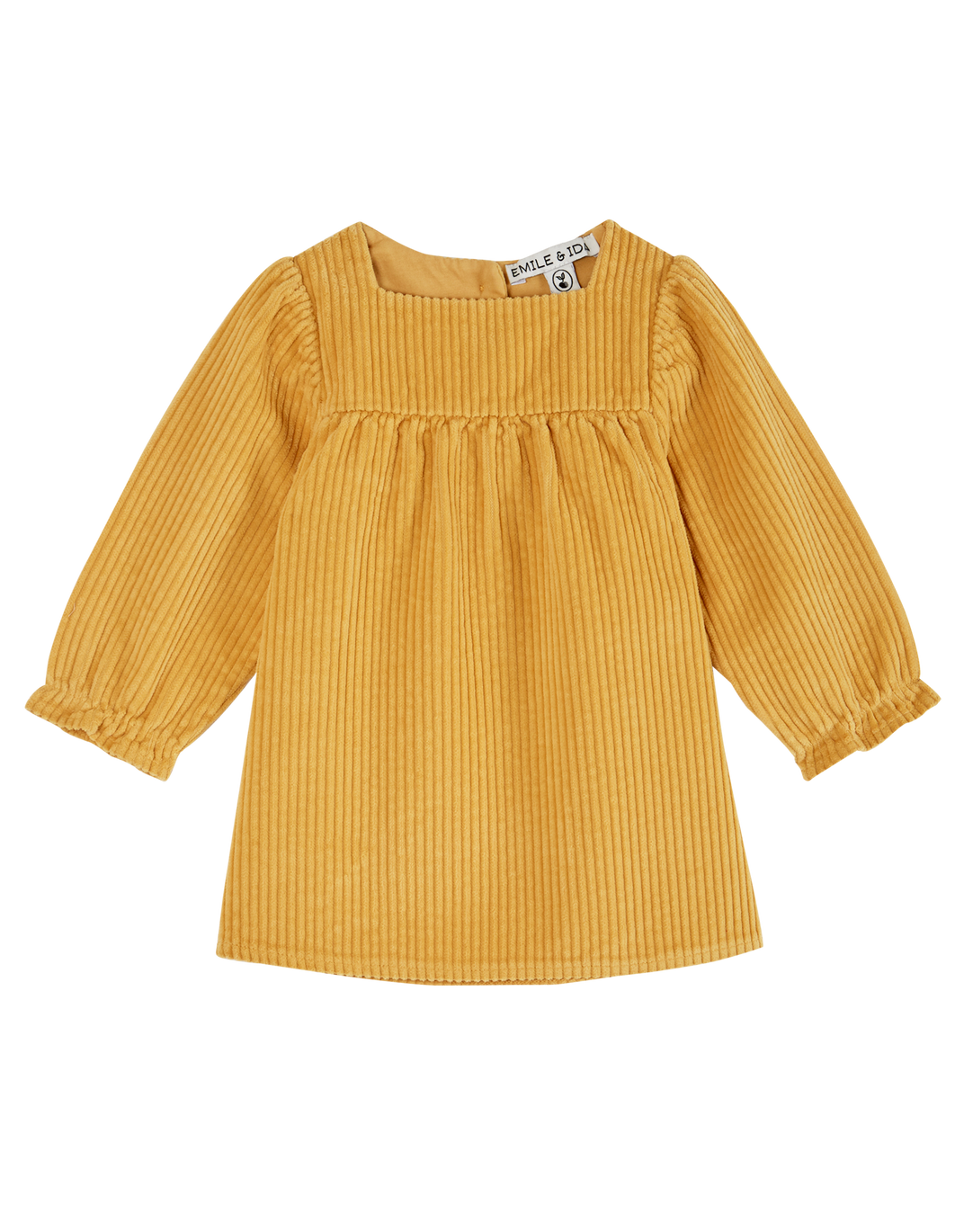 Robe velours maïs
