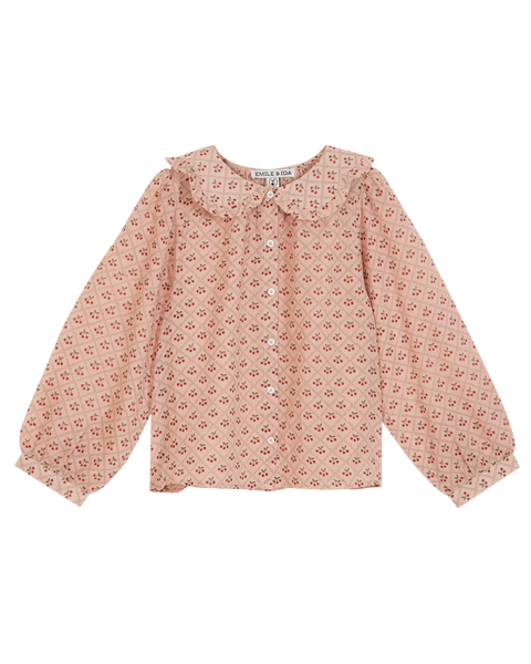 Blouse Cherry rose