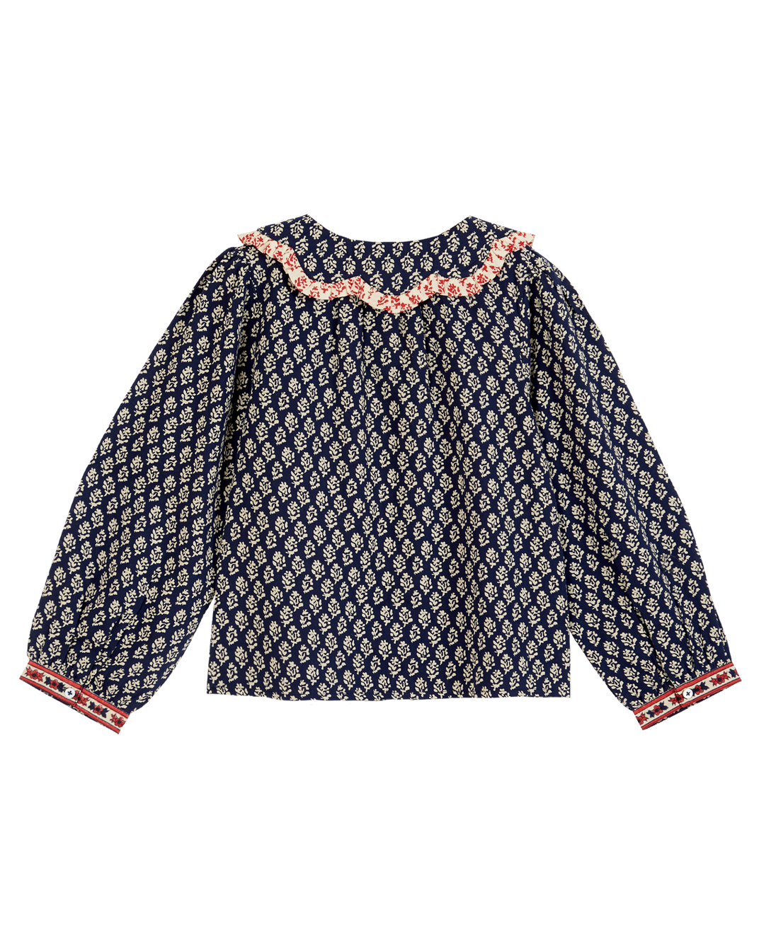 Blouse Carmen marine
