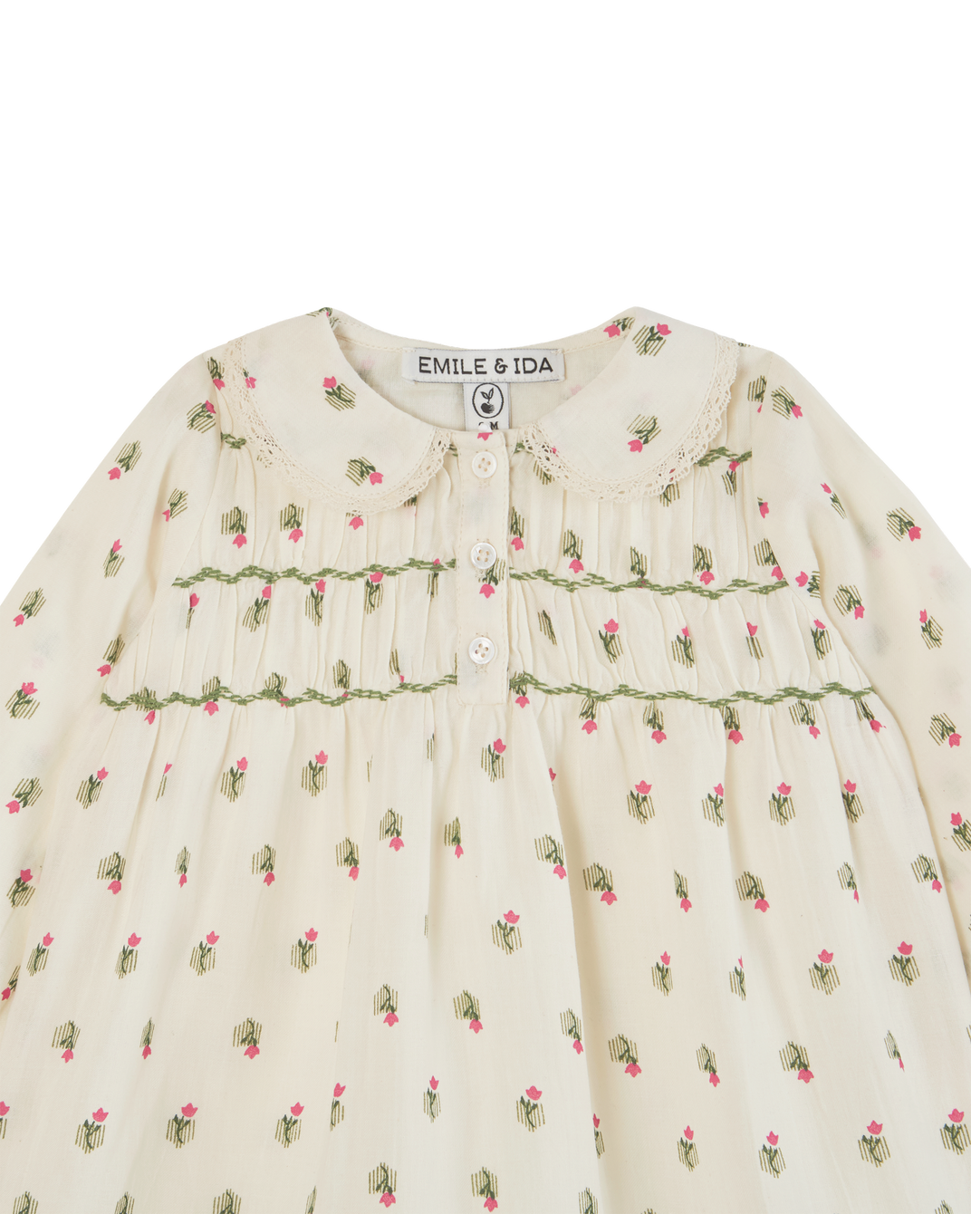 Robe bébé lily écru