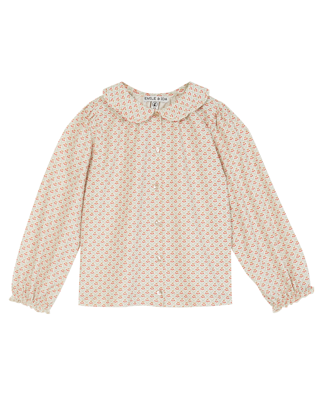 Blouse Petite Cherry écru