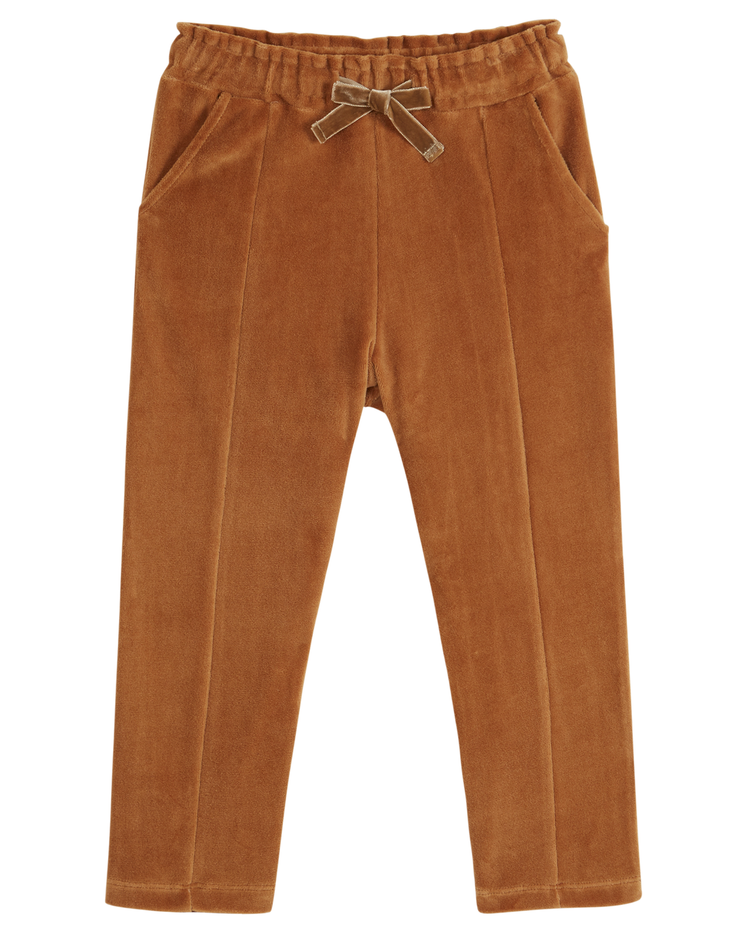 Jogger velours macadamia