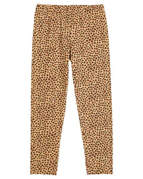 Legging coton bio léopard