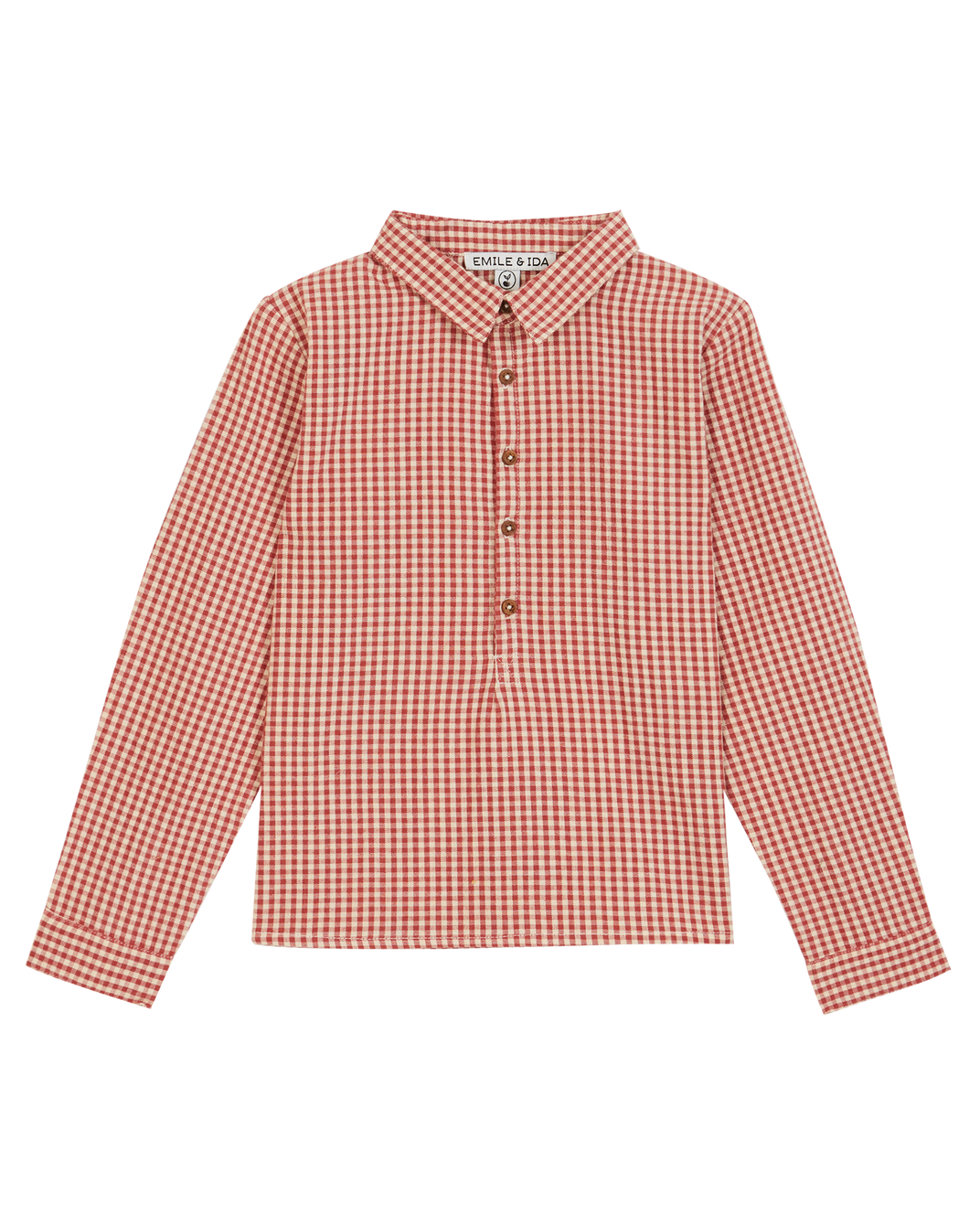 Kurta vichy framboise