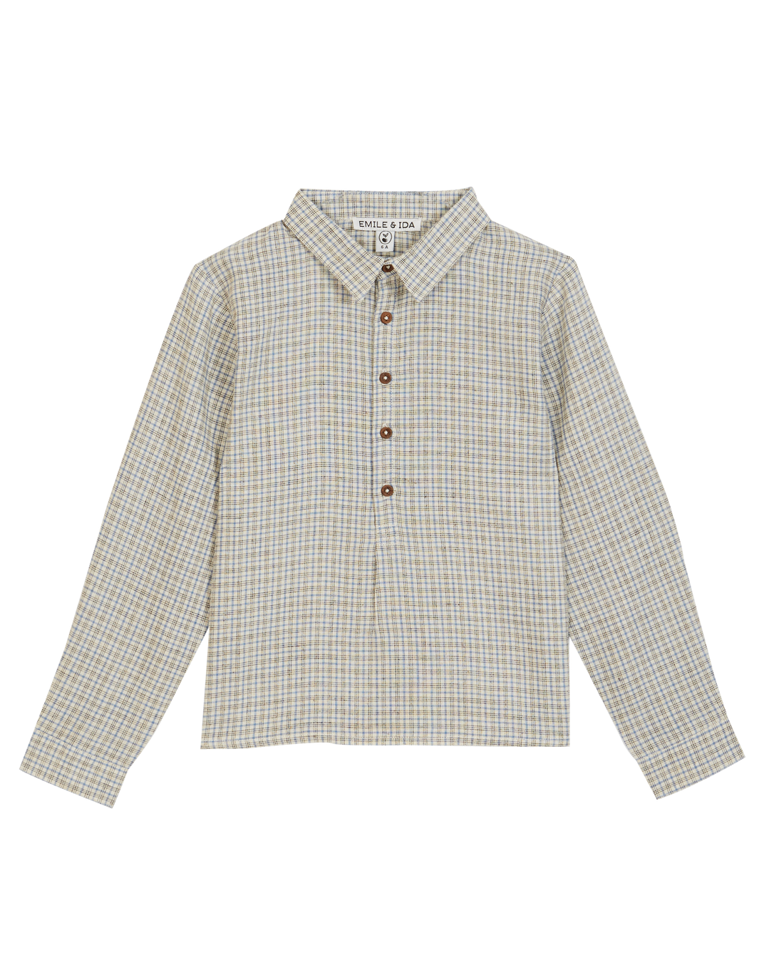 Kurta carreaux noir et blanc