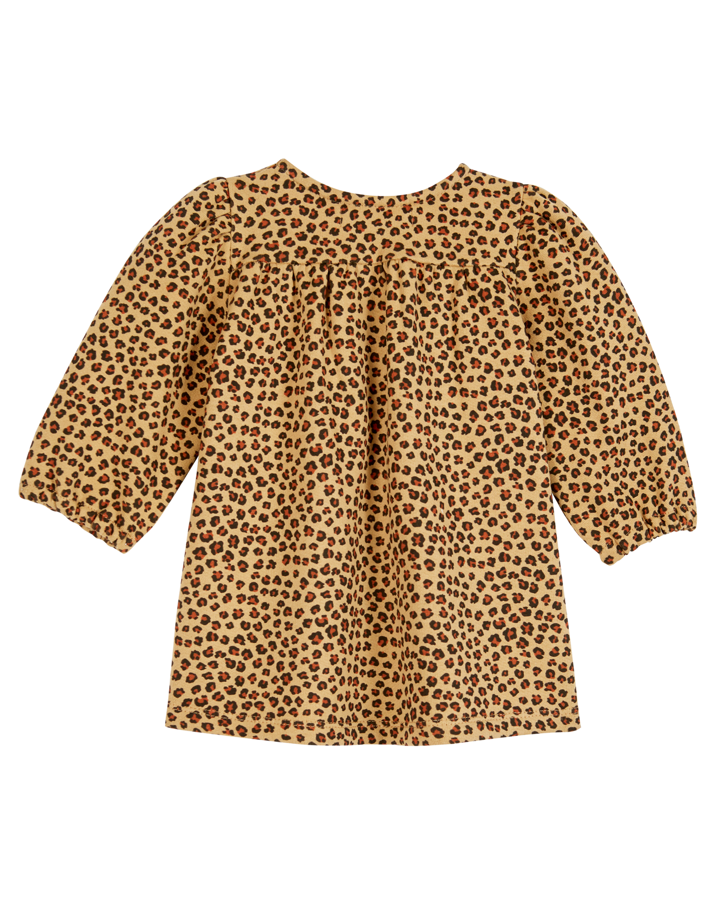 Robe bébé coton bio léopard