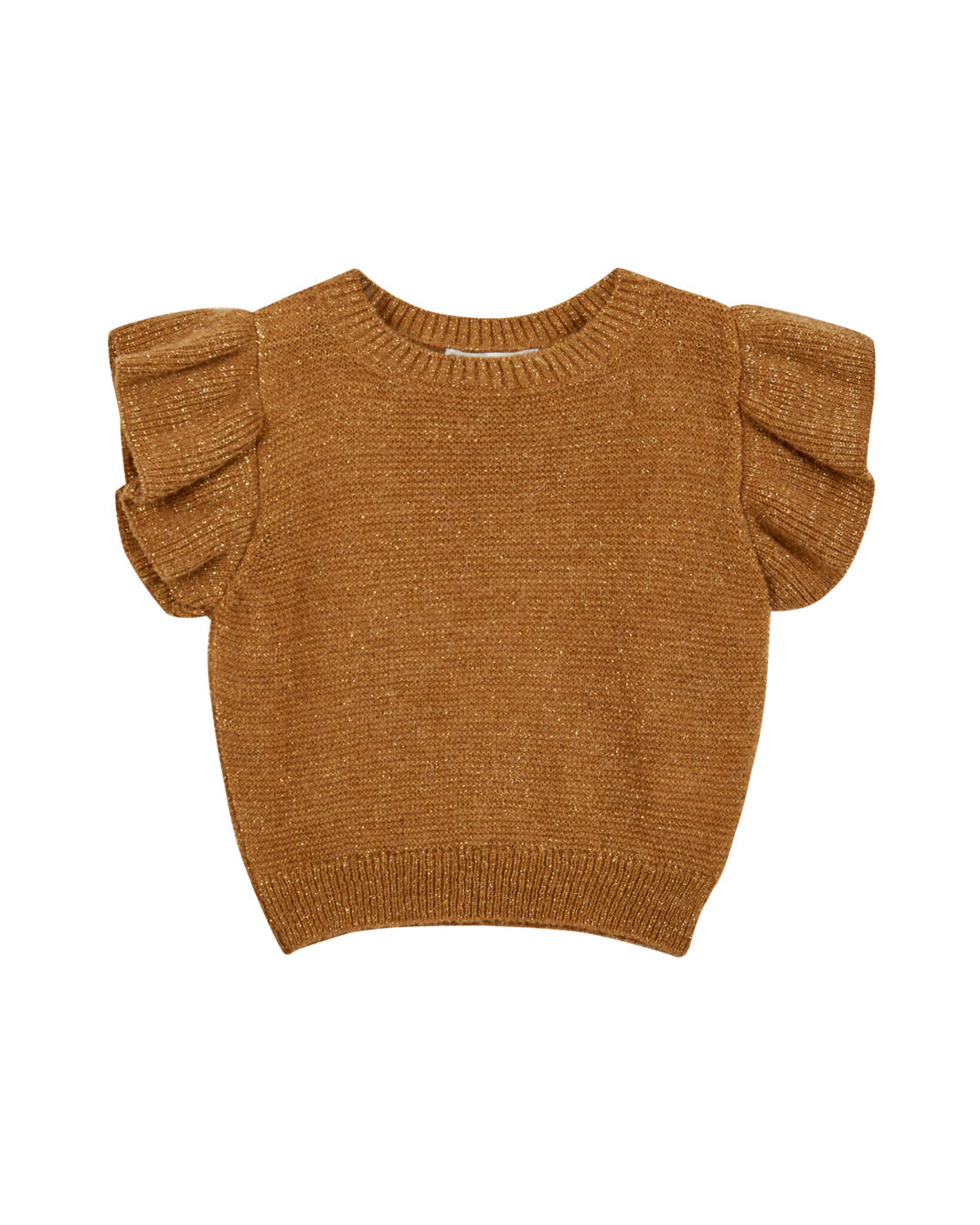 Pull sans manches lurex dune