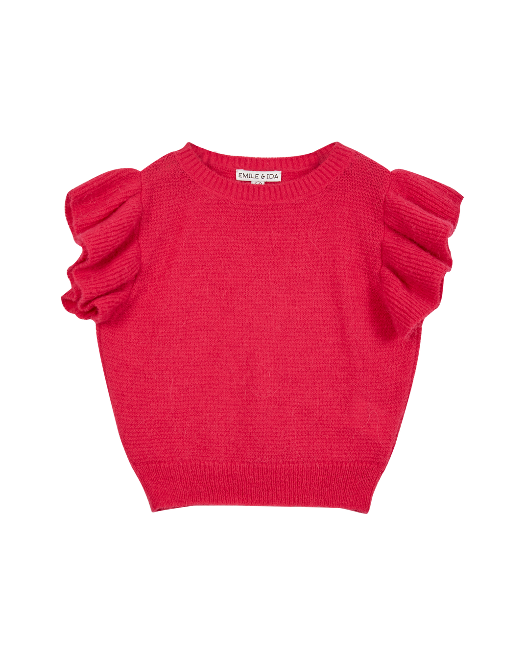 Pull sans manches fushia