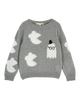 Pull fantôme gris chiné