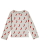 T-shirt piment coton bio gris chiné
