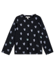 T-shirt souris coton bio bitume