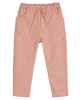 Pantalon rayures rouge et écru