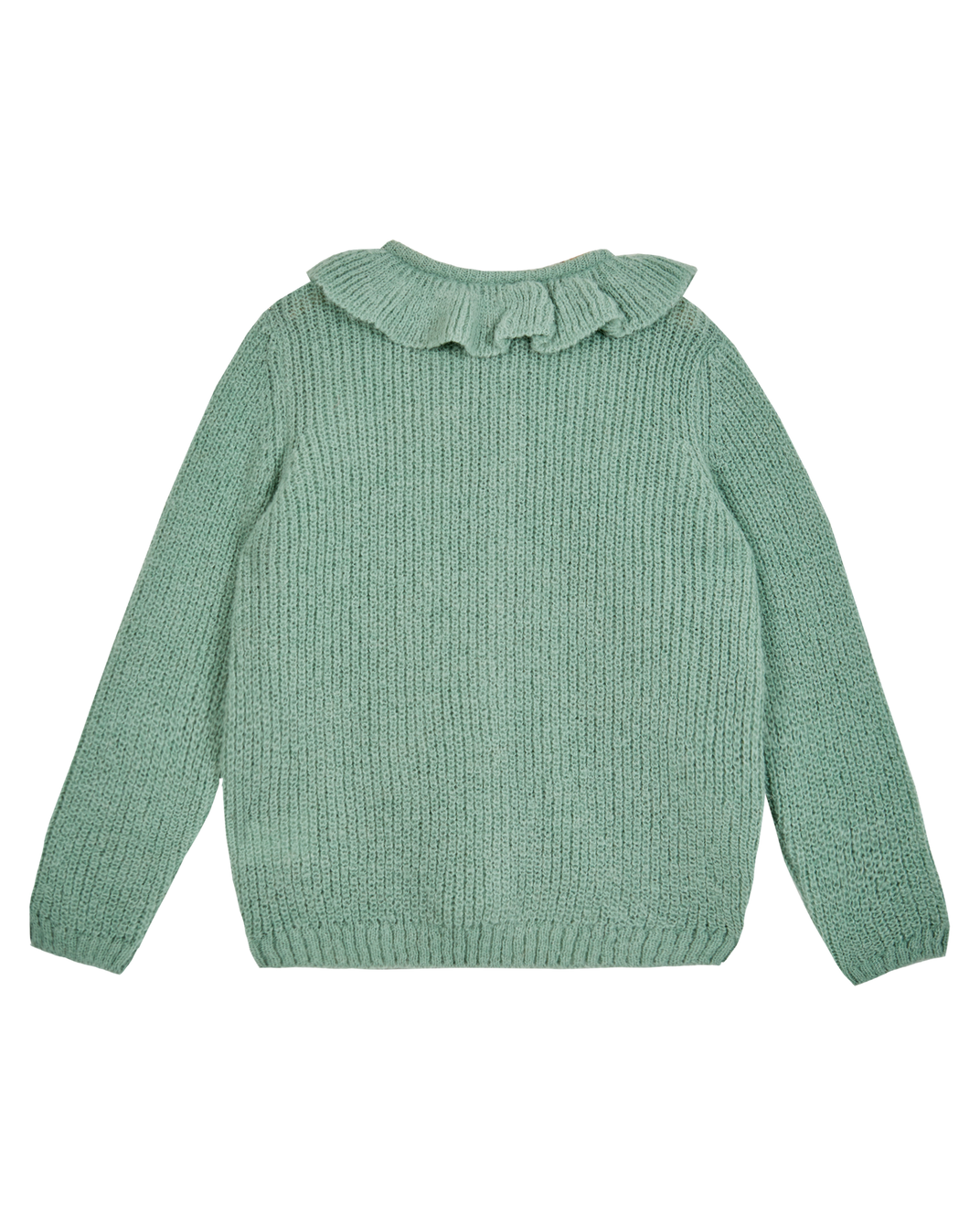 Cardigan collerette mint