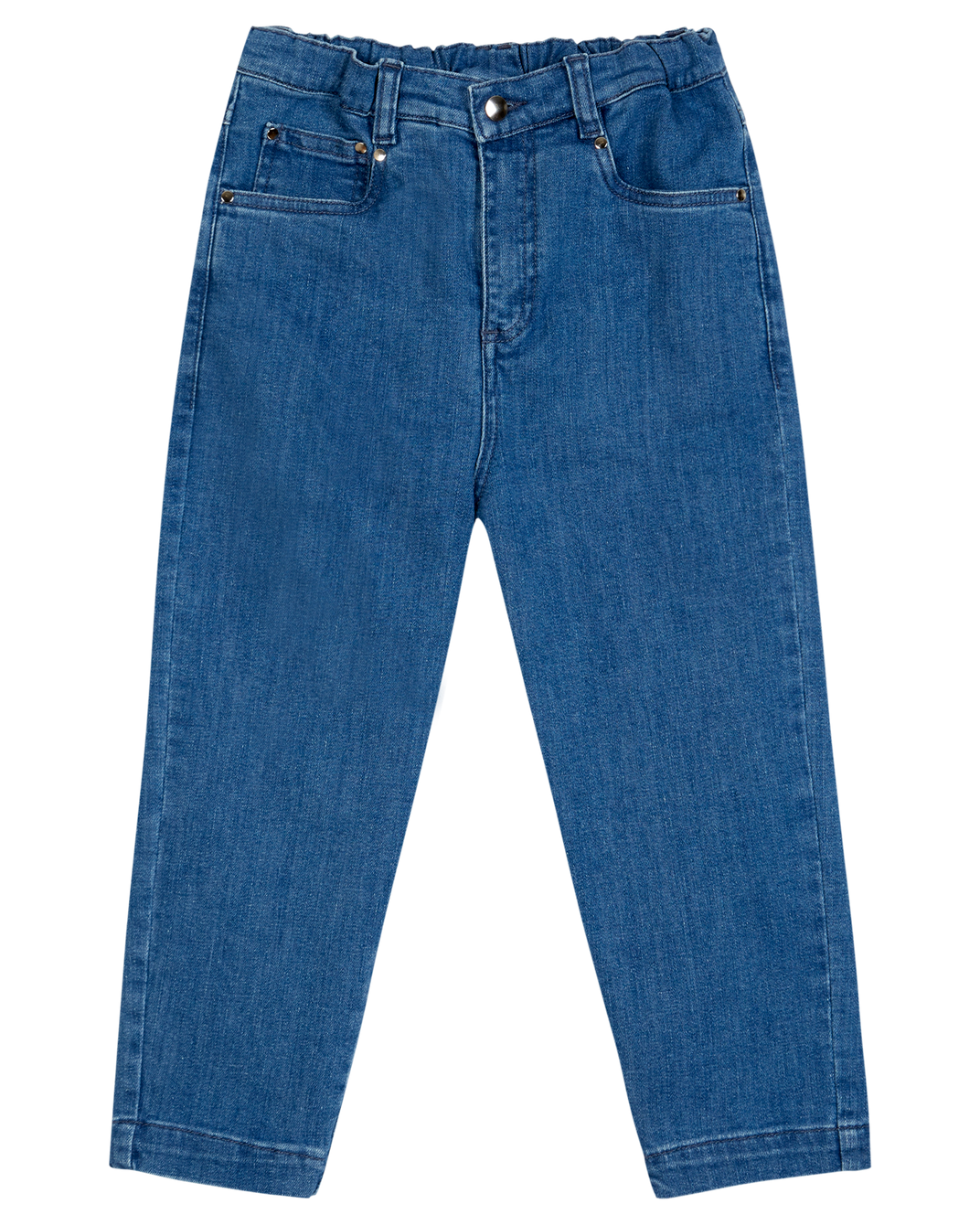 Jean mom denim bleu