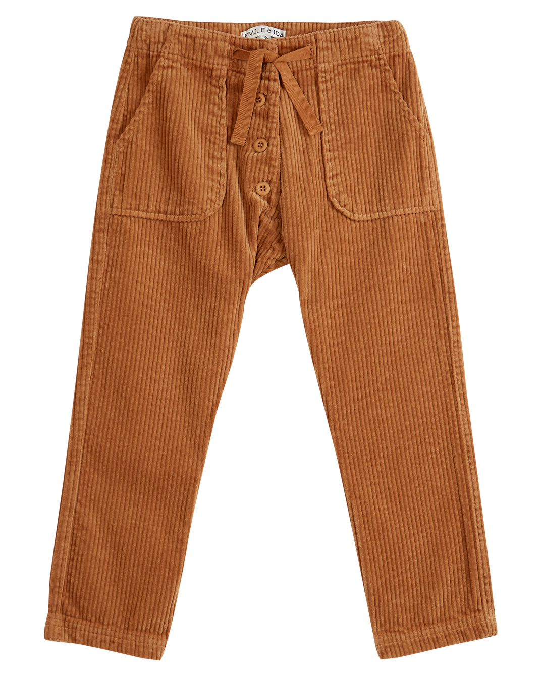 Pantalon velours caramel