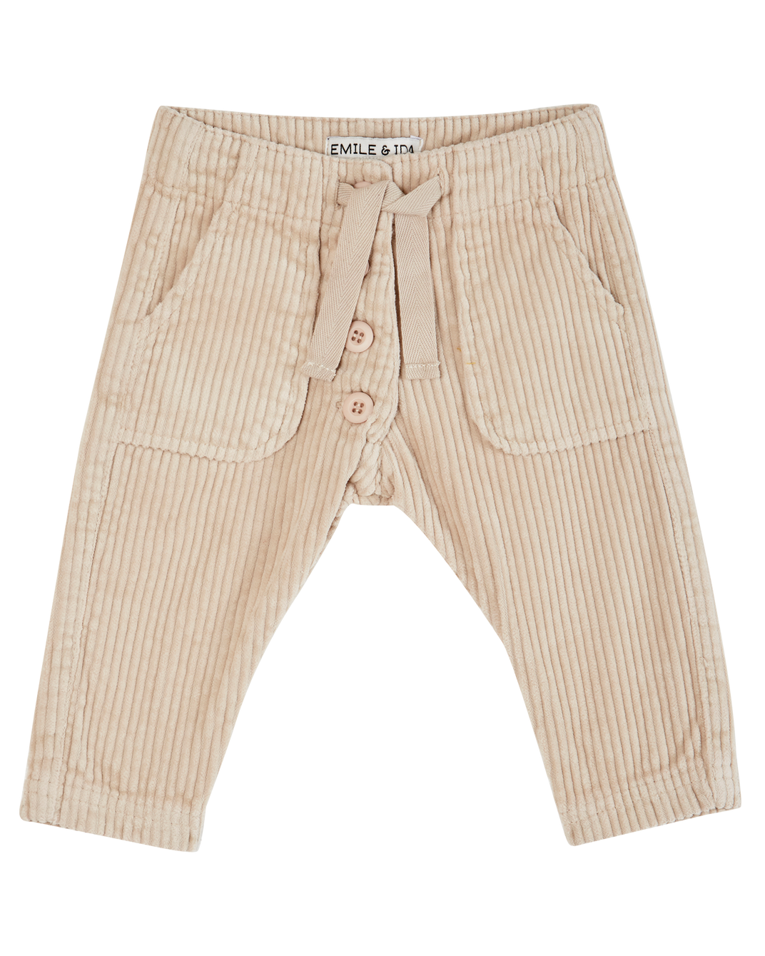 Pantalon velours écru