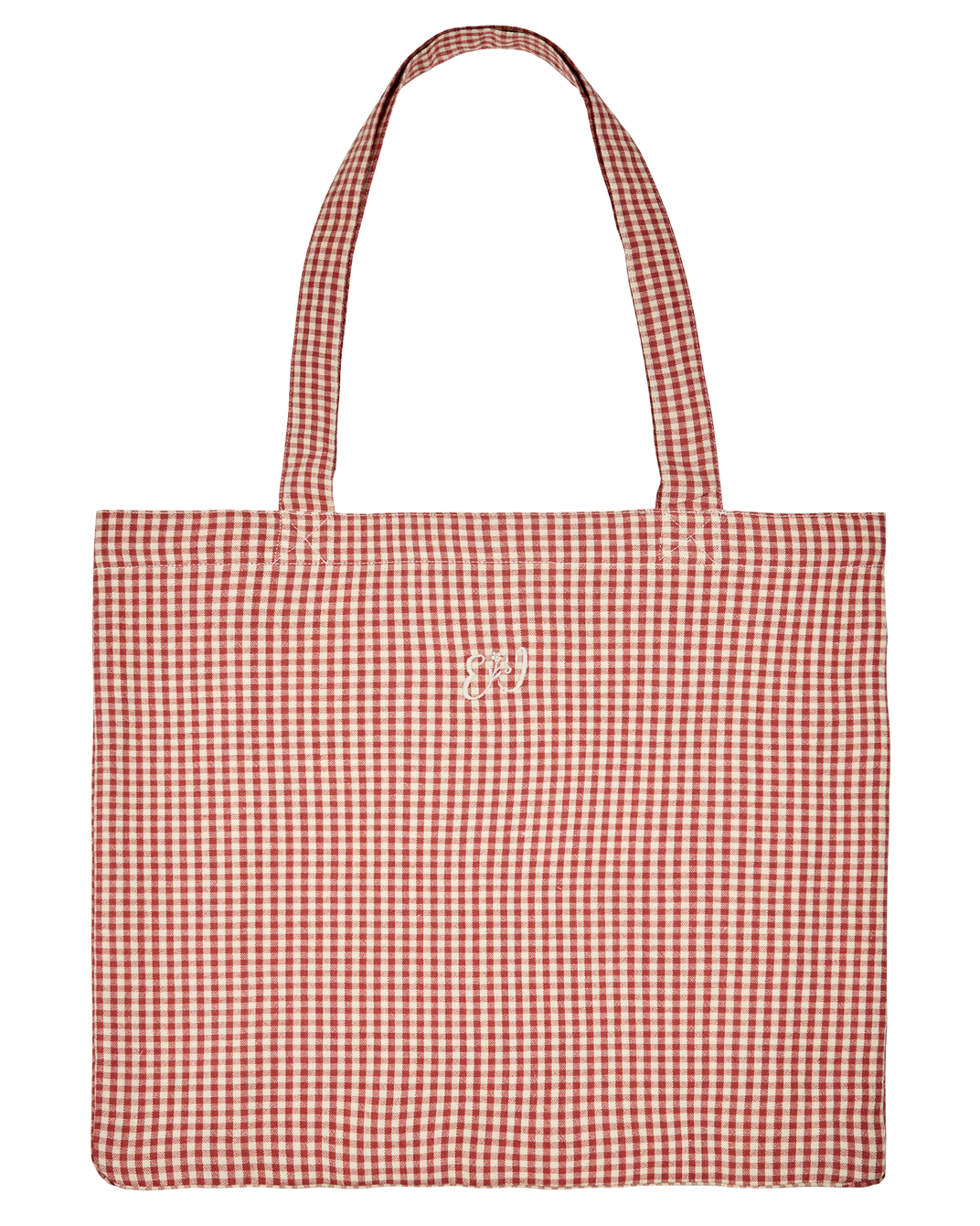 Cabas vichy framboise