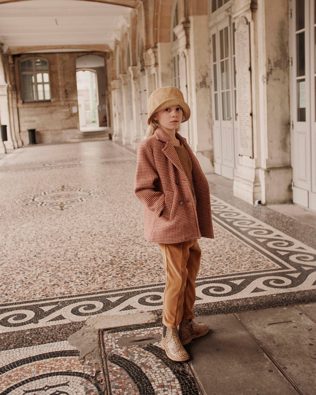 Bottines prairie petit léopard